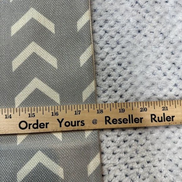 Unbranded 1 Pillowcase Cover Grey White Arrow Head Handmade Zip Closure Home Dec - Picture 5 of 5